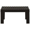 vidaXL 2 Piece Garden Lounge Set with Cushions Plastic Grey