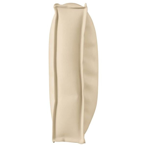 vidaXL Cushion Beige 120 x 60 x 12 cm Oxford Fabric