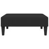 vidaXL Footstool Black 77x55x31 cm Velvet