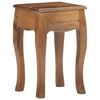 vidaXL Bed Cabinet 28x28x46 cm Solid Mango Wood