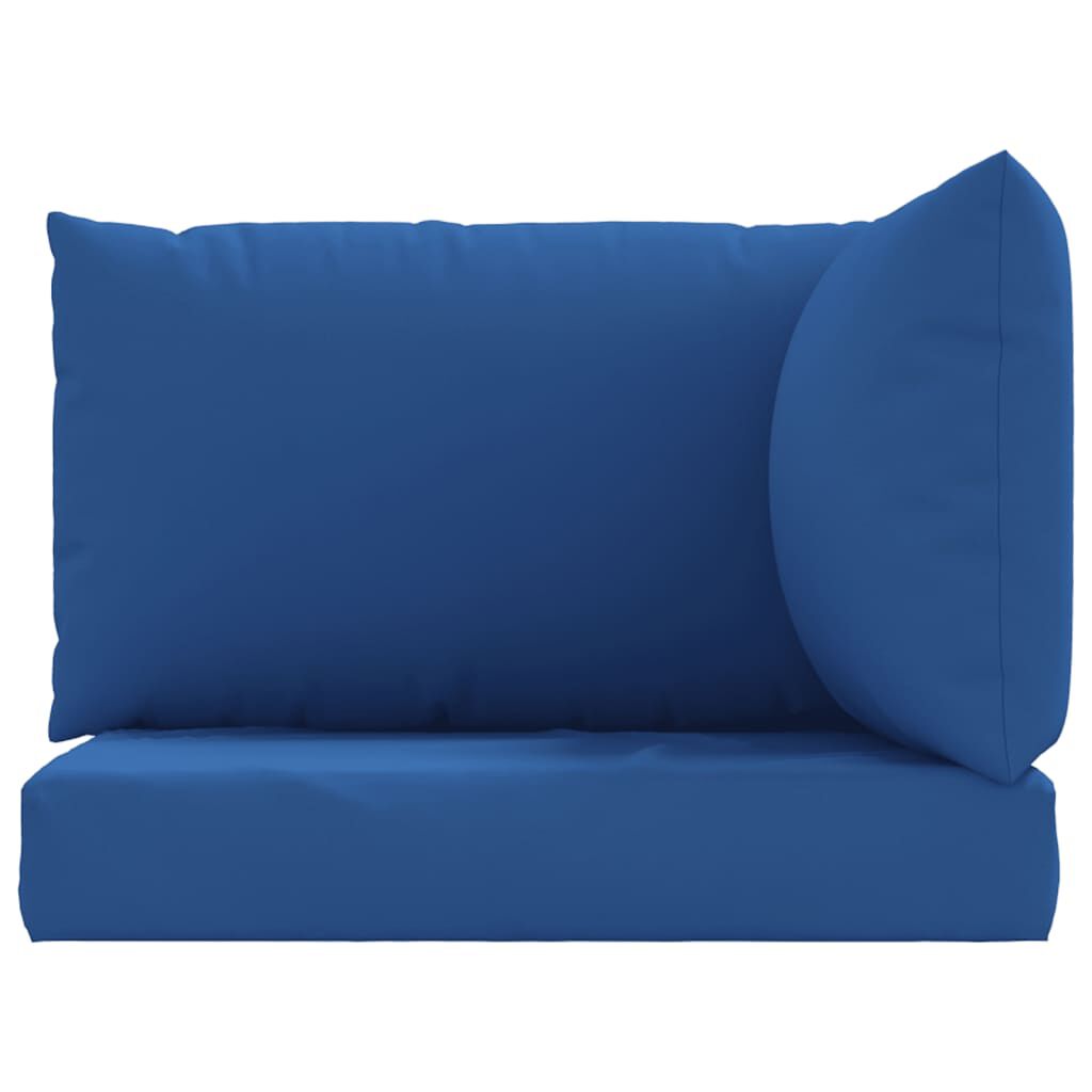 vidaXL Pallet Cushions 3 pcs Blue Oxford Fabric
