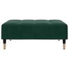 vidaXL Footstool Dark Green 77x55x31 cm Velvet