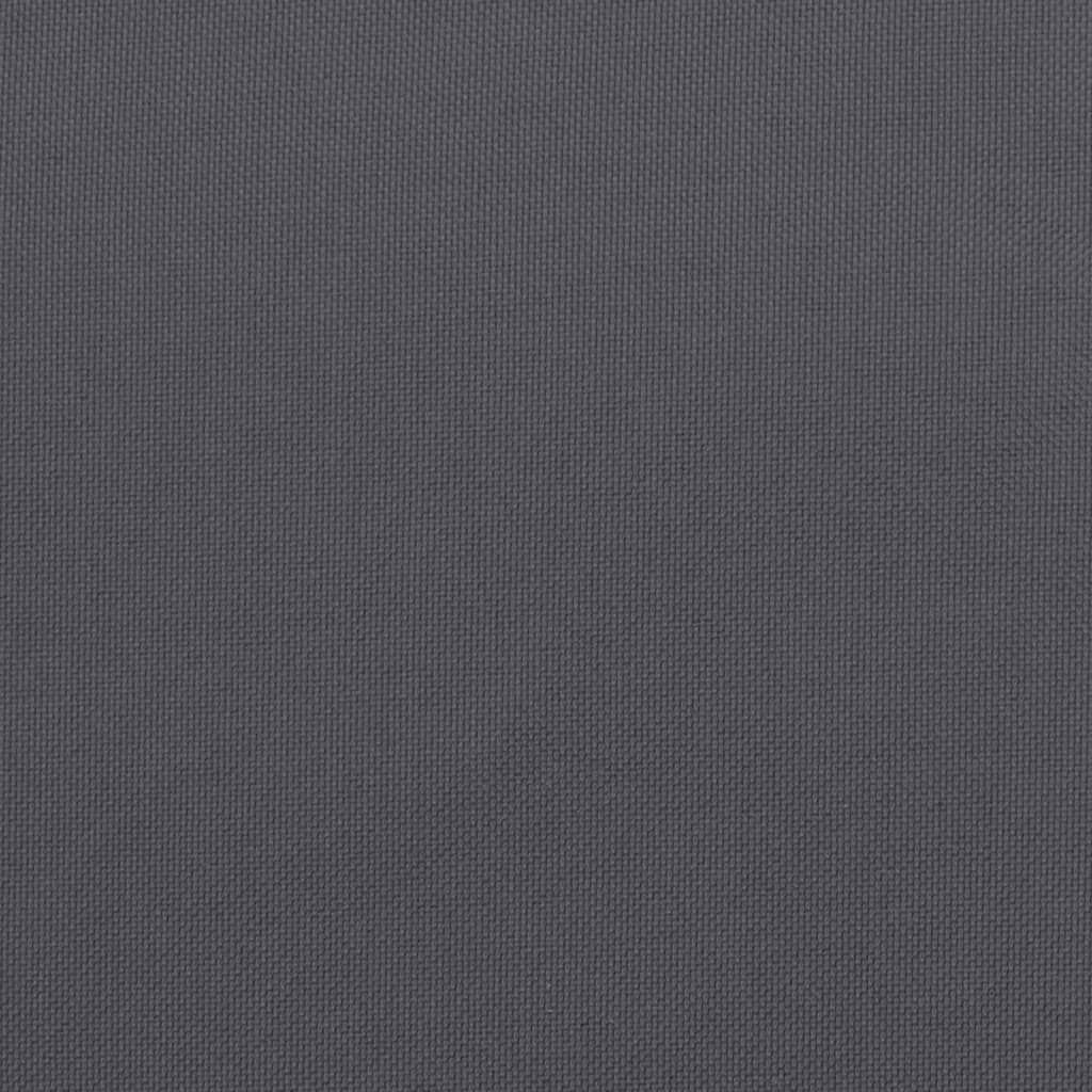 vidaXL Garden Bench Cushion Anthracite 150x50x3 cm Oxford Fabric