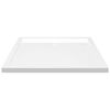 vidaXL Rectangular ABS Shower Base Tray 80x100 cm