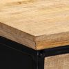 vidaXL Writing Table 110x50x76 cm Solid Mango Wood