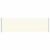 vidaXL Patio Retractable Side Awning 180x600 cm Cream