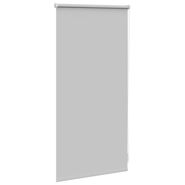 vidaXL Roller Blind Blackout 44.4x100 cm Fabric Width 40 cm Grey