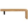 vidaXL TV Stand Solid Mango Wood