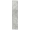 vidaXL Wall Shoe Cabinet Concrete Grey 80x18x90 cm Engineered Wood