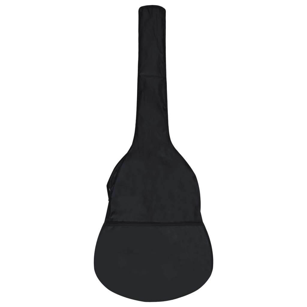 vidaXL Guitar Bag for 1/2 Classical Guitar Black 94x35 cm Fabric