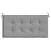 vidaXL Garden Bench Cushion Grey 120x50x4 cm Oxford Fabric