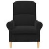 vidaXL Armchair Black 76 x 94 x 102 cm Velvet