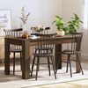 vidaXL Dining Table Brown Oak 140x74.5x76 cm Engineered Wood