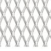 vidaXL Garden Wire Fence Stainless Steel 100x85 cm 20x10x2 mm
