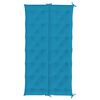vidaXL Garden Bench Cushion Light Blue 200x(50+50)x7cm Oxford Fabric