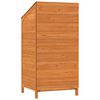 vidaXL Garden Shed Brown 55x52x112 cm Solid Wood Fir