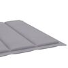 vidaXL 2-Person Sun Lounger with Cushions Bamboo