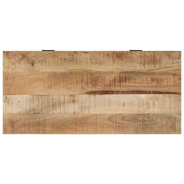 vidaXL Shoe Storage Bench 85x40x45 cm Solid Mango Wood