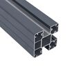 vidaXL Fence Posts 2 pcs Dark Grey 185 cm Aluminium