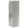 vidaXL Plant Stands 2 pcs Silver 24 x 24 x 75 cm Galvanised steel