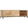 vidaXL TV Cabinet 145x30x41 cm Solid Mango Wood
