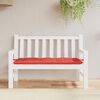 vidaXL Garden Bench Cushion Red 120x50x7cm Oxford Fabric