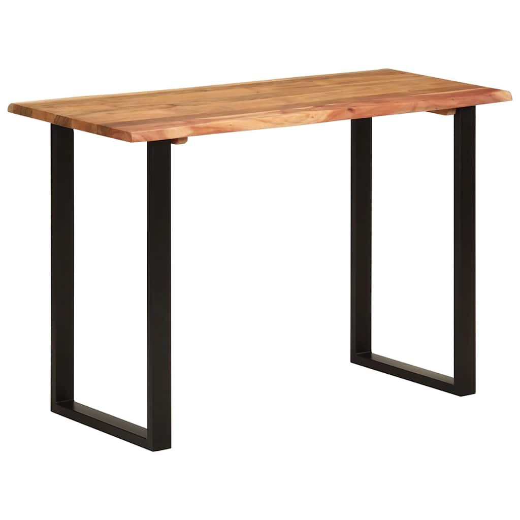 vidaXL Dining Table 110x50x76 cm Solid Wood Acacia