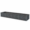 vidaXL Gabion Raised Bed Steel 360x90x50 cm