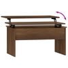 vidaXL Coffee Table Brown Oak 80x50.5x41.5 cm Engineered Wood