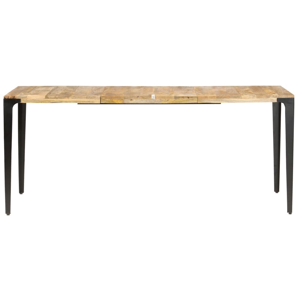 vidaXL Dining Table 180x90x76 cm Solid Mango Wood