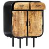 vidaXL Sideboard 60x30x75 cm Solid Mango Wood and Iron