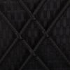 vidaXL Convertible Sun Bed with Cushions Poly Rattan Black