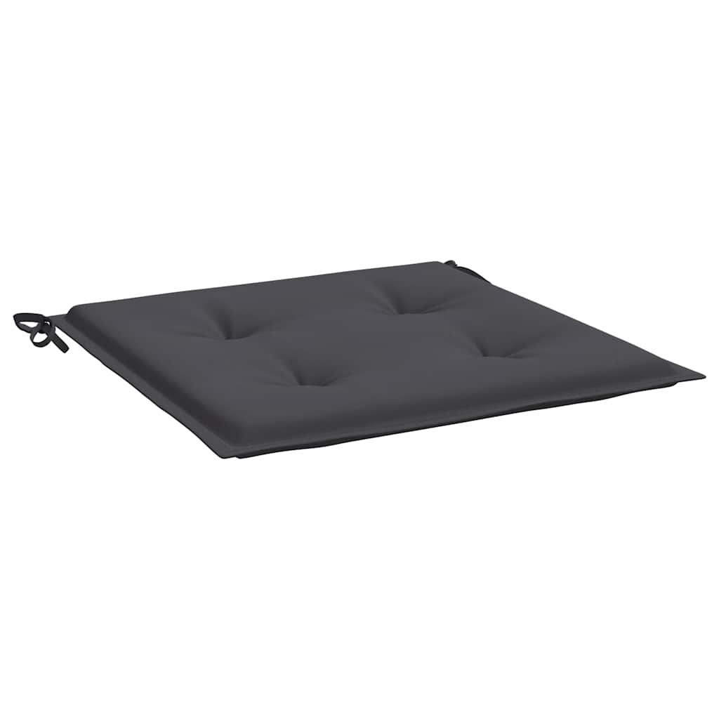 vidaXL Garden Chair Cushions 6 pcs Anthracite 40x40x4 cm Oxford Fabric