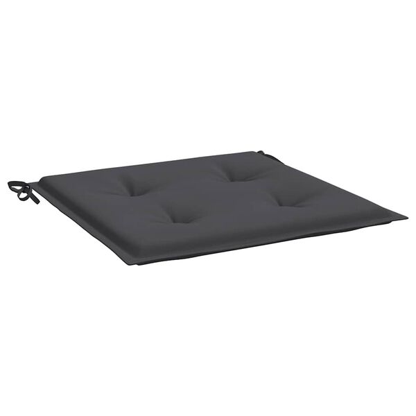vidaXL Garden Chair Cushions 6 pcs Anthracite 40x40x4 cm Oxford Fabric