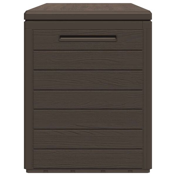 vidaXL Garden Storage Box Brown 116x44x55 cm