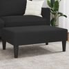vidaXL Footstool Black 77x55x31 cm Velvet