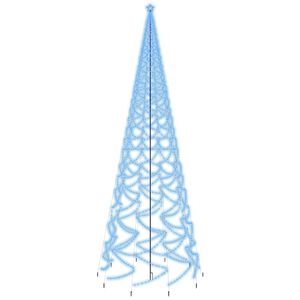 vidaXL Christmas Tree with Spike Blue 3000 LEDs 800 cm