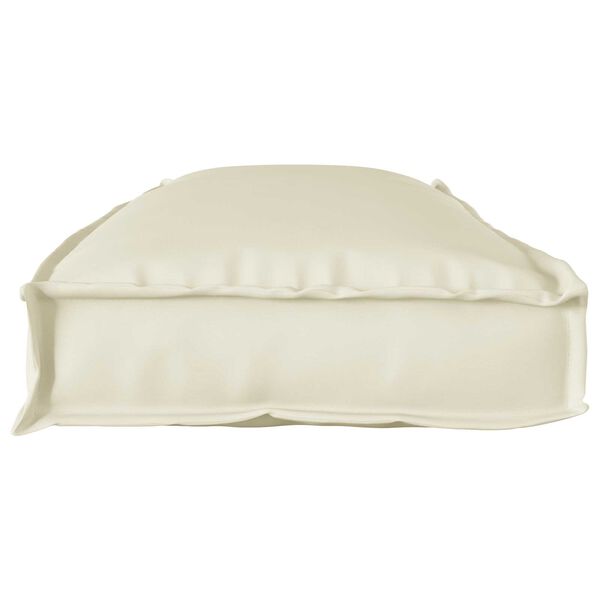 vidaXL Cushion Cream 110 x 40 x 8 cm Oxford Fabric