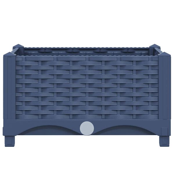 vidaXL Raised Bed 40x40x23 cm Polypropylene