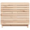vidaXL Laundry Basket 88.5x44x76 cm Solid Wood Pine