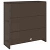 vidaXL Storage Cabinet with Storage Brown 100 x 36 x 102 cm Rattan