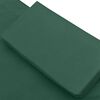 vidaXL Outdoor Lounge Bed Fabric Green
