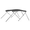 vidaXL 3 Bow Bimini Top Anthracite 183x196x137 cm