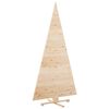 vidaXL Christmas Trees with Stand Natural 210 cm Solid pine wood
