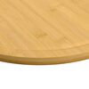 vidaXL Chopping Boards 6 pcs &Oslash;40x1.5 cm Bamboo
