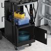 vidaXL Welding Trolley Black 90 x 46 x 96 cm Steel