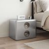 vidaXL Aviator End Table with 2 Drawers Vintage Aircraft Airman Style