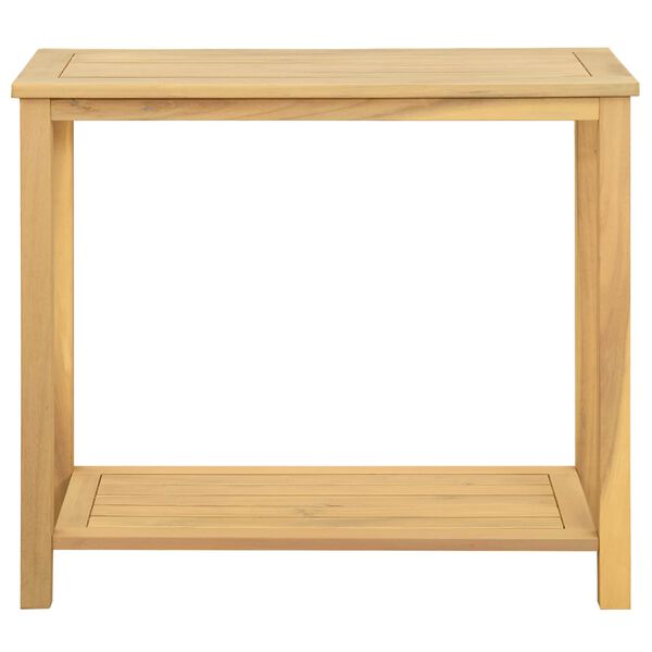 vidaXL Garden Console Table 80x35x75 cm Solid Acacia Wood