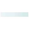 vidaXL Shelf Panel Glass Clear 80x12 cm