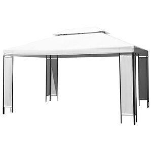 vidaXL Gazebo White 3x4 m